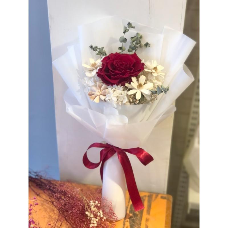 不凋花及乾燥花花束030