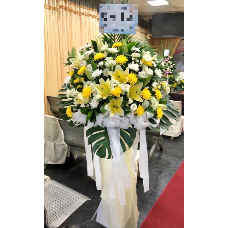 弔唁花籃P034(對)