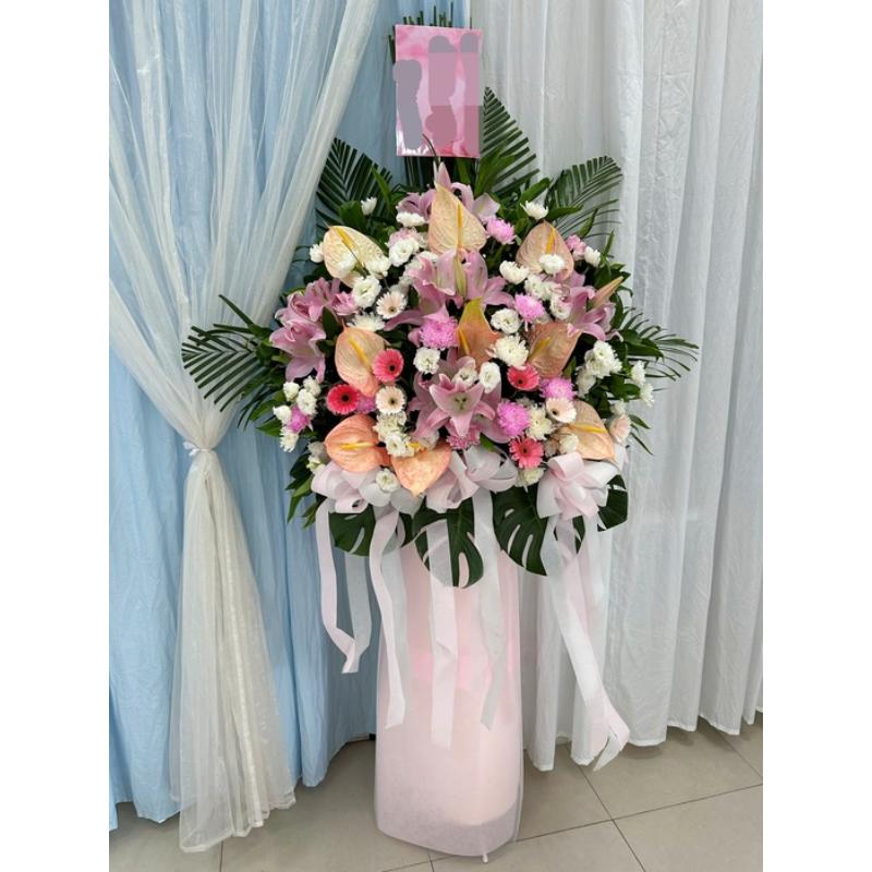 弔唁花籃P048(對