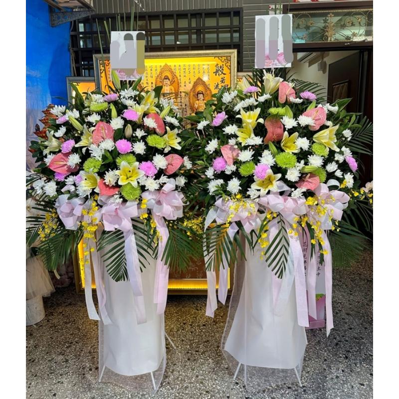 弔唁花籃P049(對)