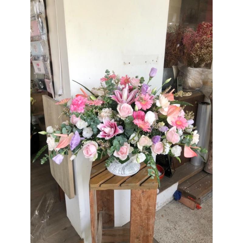 直立式盆花B00018