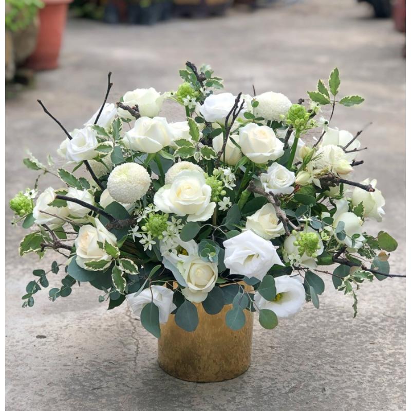 直立式盆花B0002