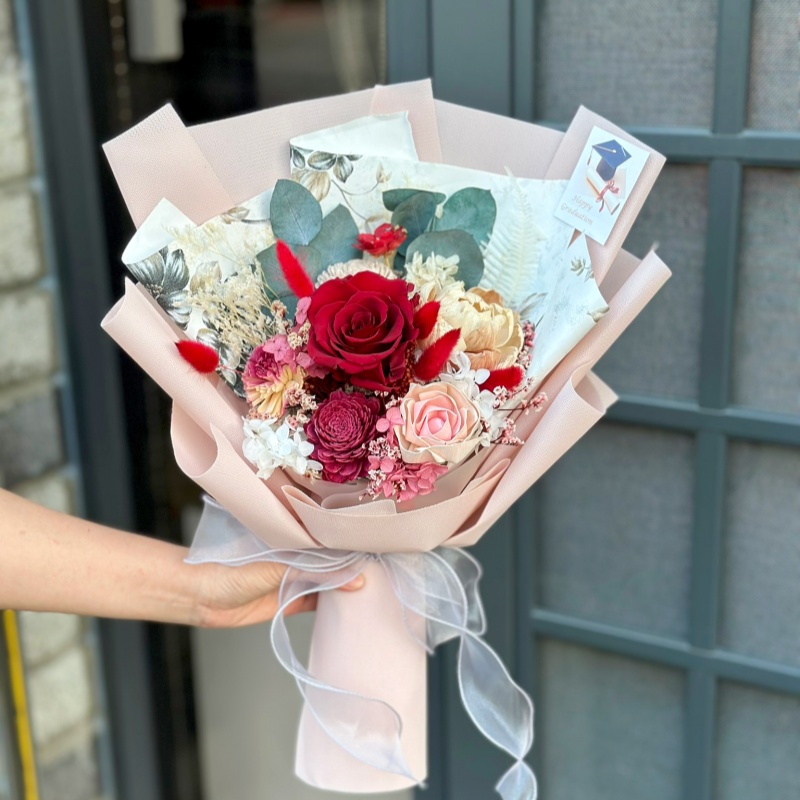 永生乾燥花束0013