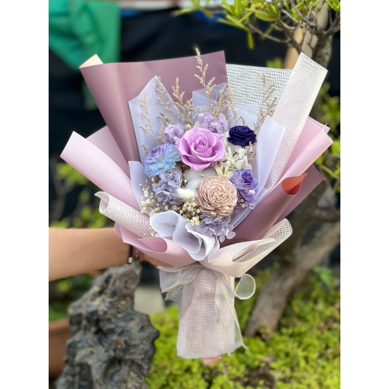 永生乾燥花束0013