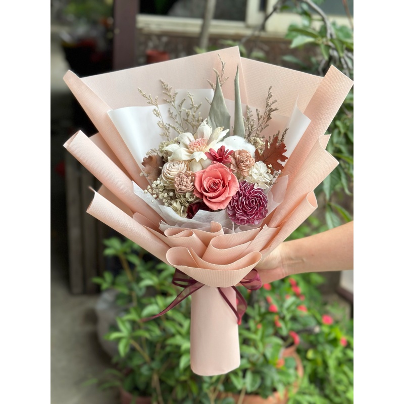 永生乾燥花束0013